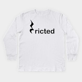 "Rest"ricted Kids Long Sleeve T-Shirt